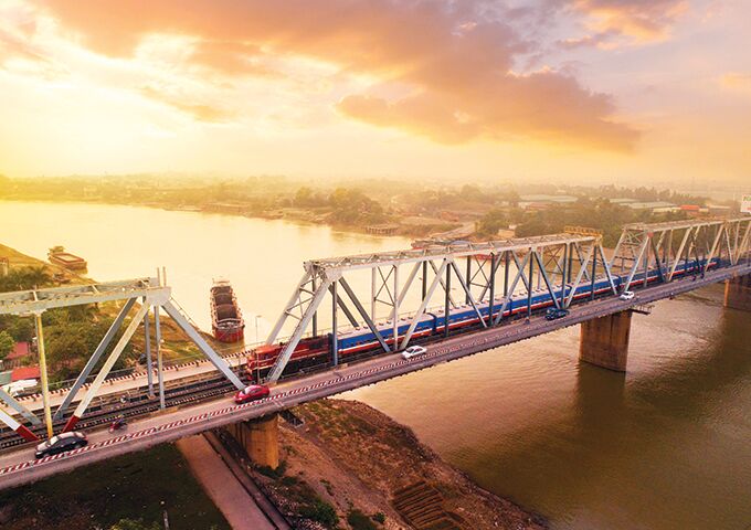 Wake up to golden rice fields on Thailand’s classic rails